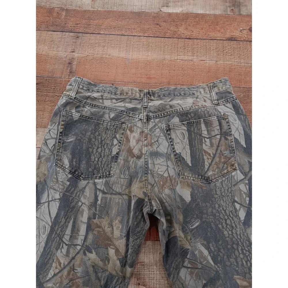 Outfitters Ridge Camo Jeans Men's Sz 40 Straight‎ Leg 2387